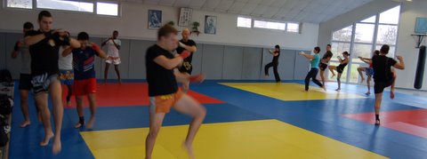 kick boxing à Soufflenheim avec Liber'Co de Strasbourg