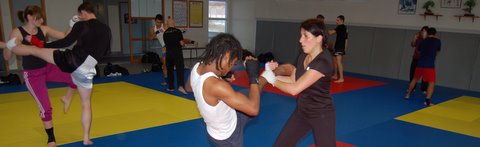 kick boxing à Soufflenheim avec Liber'Co de Strasbourg