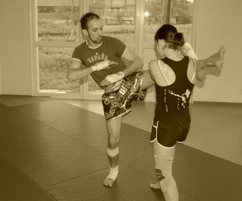 kick boxing à Soufflenheim avec Liber'Co de Strasbourg