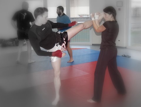 kick boxing à Soufflenheim avec Liber'Co de Strasbourg