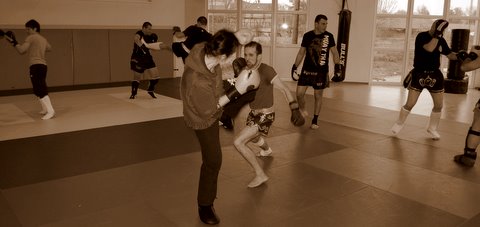 kick boxing à Soufflenheim avec Liber'Co de Strasbourg