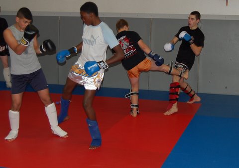 kick boxing à Soufflenheim avec Liber'Co de Strasbourg