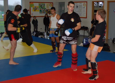 kick boxing à Soufflenheim avec Liber'Co de Strasbourg