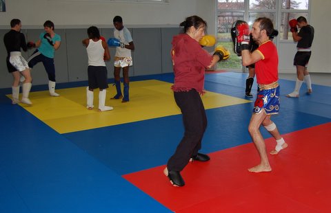 kick boxing à Soufflenheim avec Liber'Co de Strasbourg