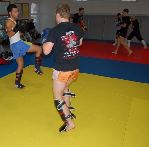 kick boxing à Soufflenheim avec Liber'Co de Strasbourg