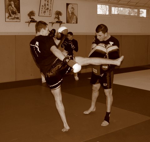 kick boxing à Soufflenheim avec Liber'Co de Strasbourg