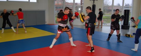 kick boxing à Soufflenheim avec Liber'Co de Strasbourg