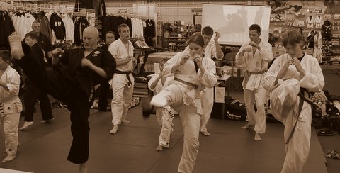 Demonstration des Arts Martiaux Rhénans à Haguenau