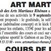 Article Echos d'Alsace septembre 2010