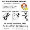 Affiche Demonstration au Décathlon de Haguenau