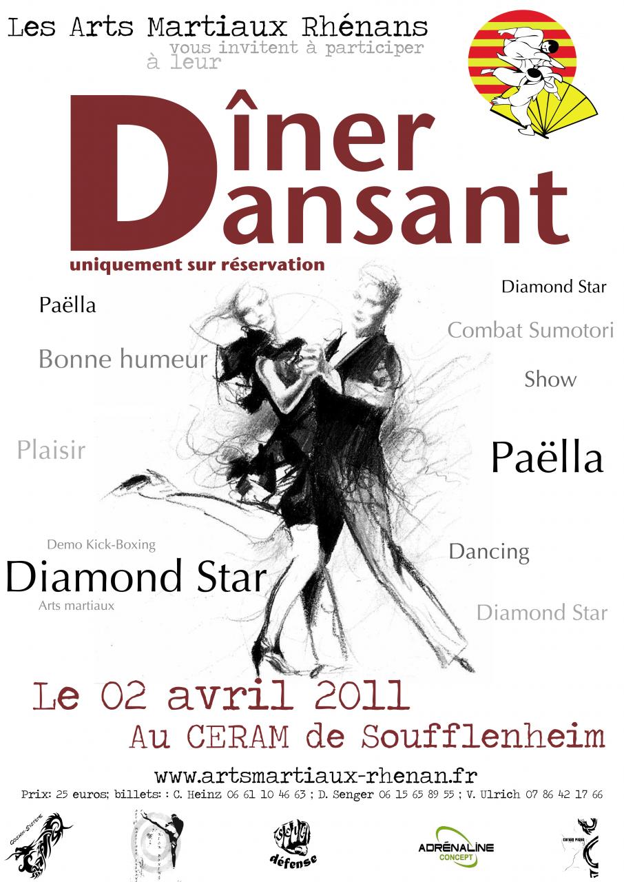 Affiche du Dîner Dansant