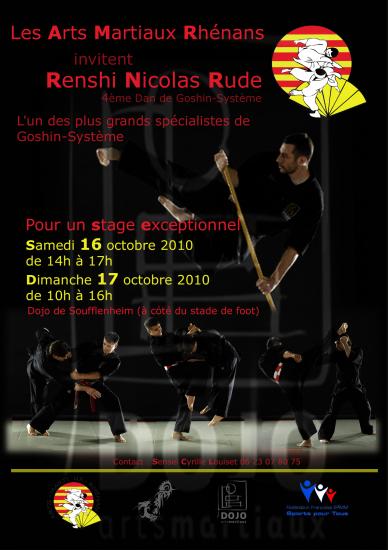 Stage Goshin-Système à Soufflenheim