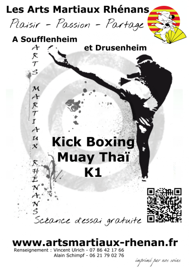 2015 2016 flyer boxe Soufflenheim Drusenheim Haguenau